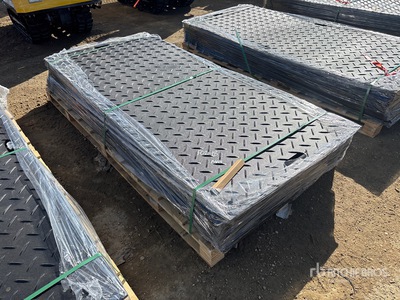 Quantity of (15) 2026 IRGPM 8 ft x 3 ft 6 in Ground Protection Mats (Unused)