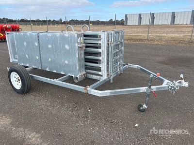 Custom Built S/A Sheep Pen Trailer