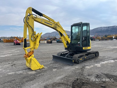 2011 Yanmar ViO55-5B Mini Excavadora