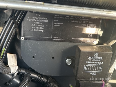 2023 Pottinger Impress 3160 VC pro Round Baler
