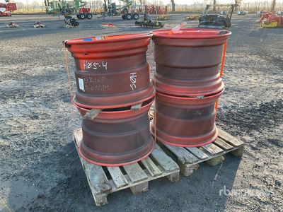 Quantity of (4) Rims Parti varie - Fits Claas