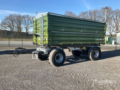 2023 Fliegl DK 180 Maxum Fox 3-Way End Dump Trailer (Unused)