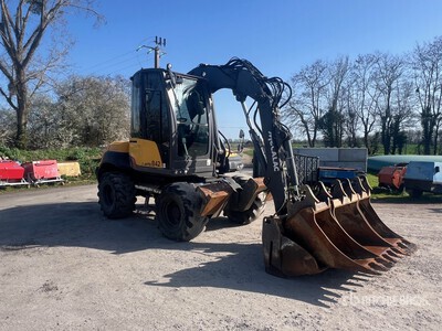 2018 Mecalac 12MTX Pelle Sur Pneus Wxcavadora de Ruedas