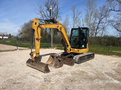 2022 Cat 305CR Mini-Pelle を見 Mini Excavator