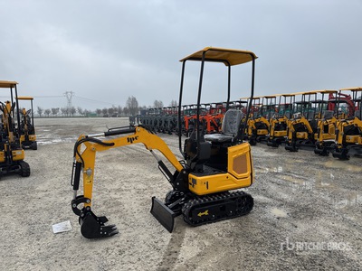 2026 JPC CT13 Mini pelle hydraulique (Unused)