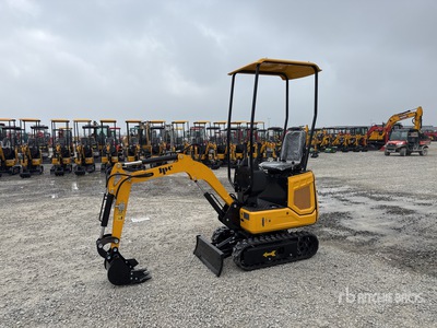 2026 JPC CT13 Mini pelle hydraulique (Unused)