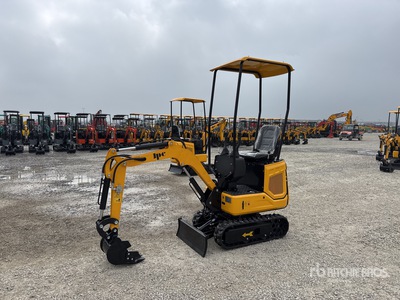 2026 JPC CT13 Mini pelle hydraulique (Unused)