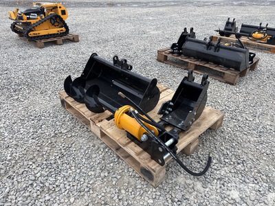Qty of Excavator Attachments (Unused)
