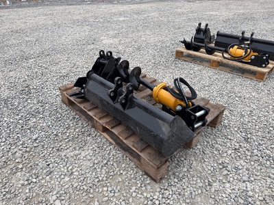 Qty of Excavator Attachments (Unused)