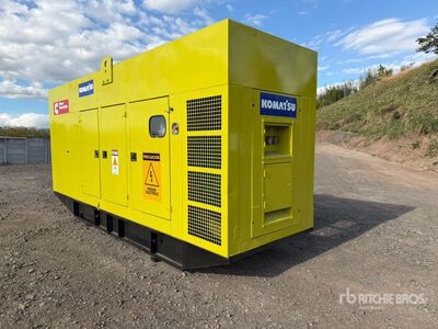 2012 Cummins C550 D5 550 kVA Skid-Mounted Generator Set