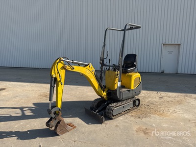 2018 Wacker Neuson 803 Mini-Pelle Mini Excavator