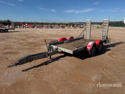 2018 Hubiere H212L14CF Remorque 2 Essieux T/A Remolque Portamaquinaria