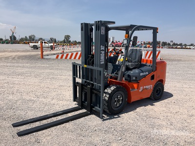2026 JX POWER CPCD35-3S 7700 lb Pneumatic Tire Montacargas (Sin Usar) / Forklift (Unused)
