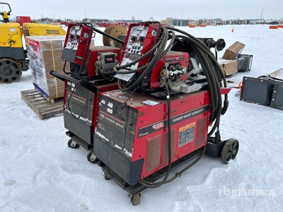 Quantity of (2) Lincoln Power Wave 455M/STT Saldatrice elettrica