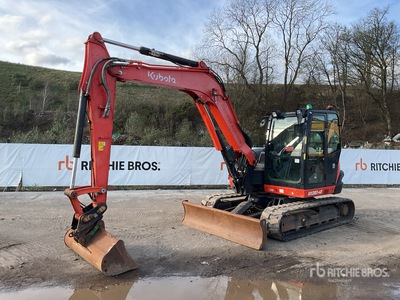 2019 Kubota KX080-4 Mini Excavator