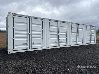 2026 40 ft High Cube Multi-Door Storage Container