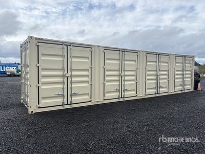 2026 40 ft High Cube Multi-Door Storage Container