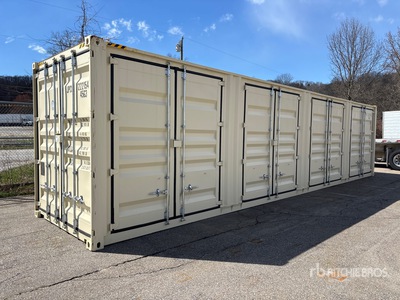 2026 40 ft High Cube Multi-Door Storage Container
