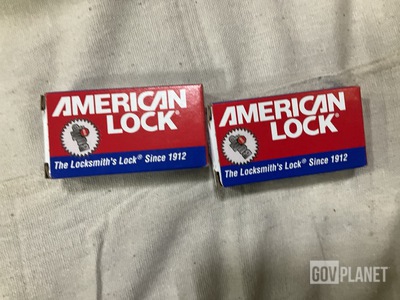 (67) American Lock A5200GLNKA Padlock Sets
