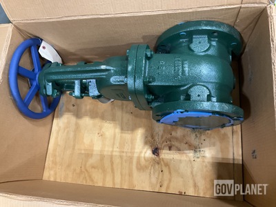 (2) Larkos Packing & Distribution F-637-31 6IN Gate Valves