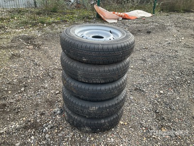 Kenda wheels and tyres 155/80R13 Parti varie (Unused)