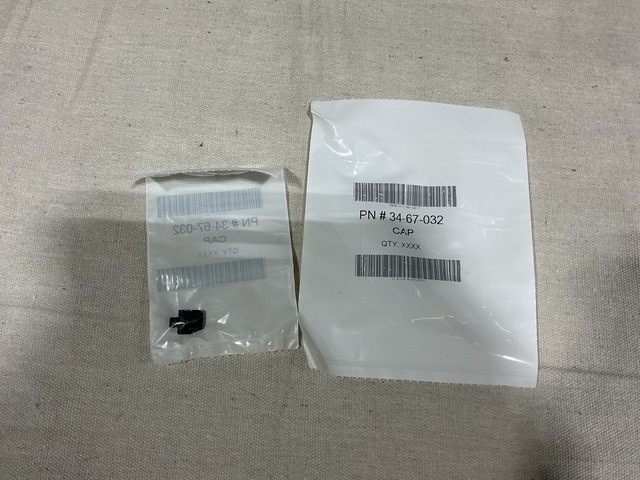 (150) DRS 34-67-032 Connector Assembly Caps