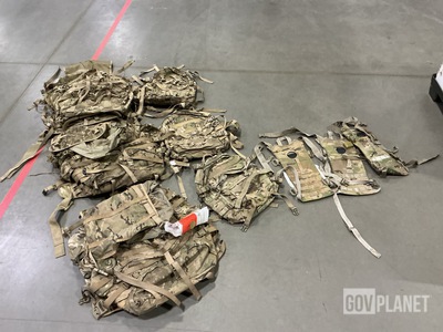 (4) Large Field Pack Sets, (24) Assault Packs & Assorted Items