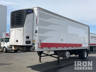 2015 Utility VS1RA 28 ft x 102 in S/A Refrigerated Trailer
