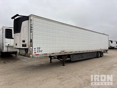 2016 Utility VS2RA 53 ft x 102 in T/A Refrigerated Trailer