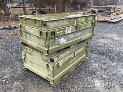 (2) CNU-439A/E Storage Containers