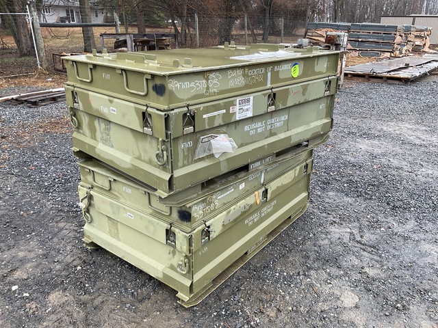 (2) CNU-439A/E Storage Containers