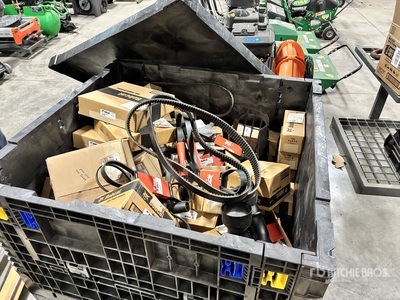 Quantity of Bobcat Parts & Plastic Tote (Unused)