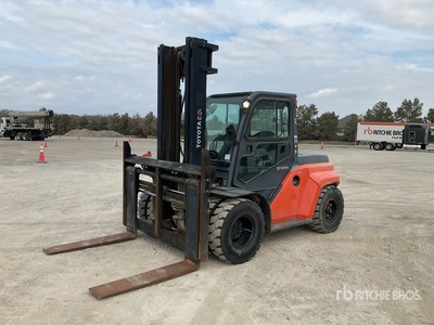 2019 Toyota 8FD60U 11900 lb Pneumatic Tire Heftruck