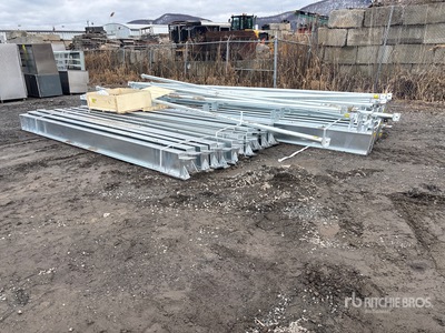 2026 Blue Sea 50 ft x 100 ft x 18 ft Framed Building Structural Steel (Unused)