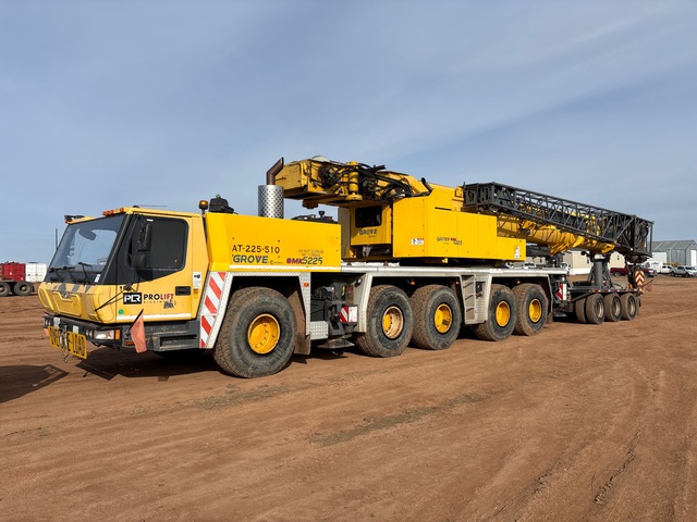 2013 Grove GMK5225 225 ton 10x10x6 All Terrain Crane