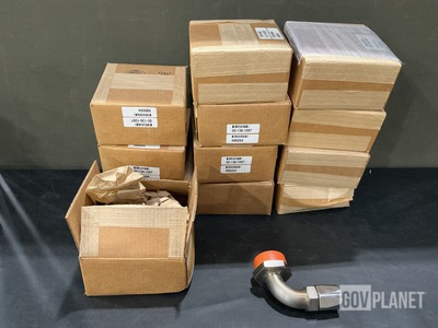 (12) Eaton-Aeroquip FH9047-2024-4 Tube-To-Hose Elbows