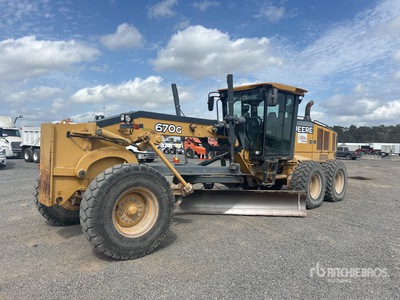 2012 John Deere 670GP Motor Grader