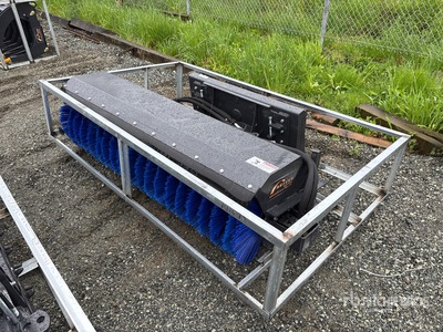 2025 ARTEER ASSB-72W 72 in Skid Steer Broom (Unused)