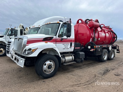 2009 Presvac on 2009 International 7400 6x4 Vacuum Excavator Truck