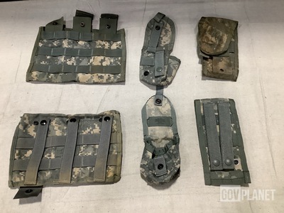 (32) M4 Two Mag Pouches, (145) M4 Three Mag Pouches & Assorted Items