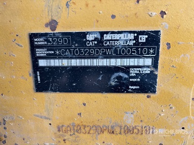 2011 Cat 329D Tracked Excavator