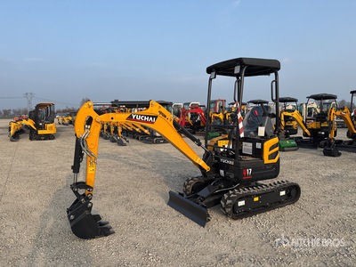 2025 Yuchai U17 Mini Excavator (Unused)