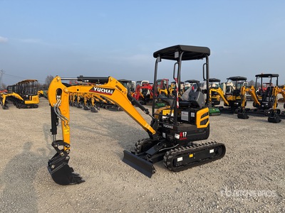 2025 Yuchai U17 Mini Excavator (Unused)