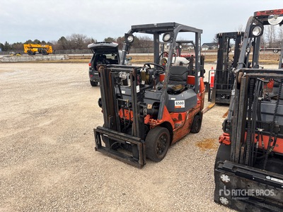 2005 Toyota 7FGCU25 4700 lb Cushion Tire Gabelstapler