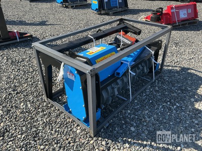 Raytree RMBD50 50" Skid Steer Low Flow Drum Mulcher - Unused