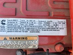 Engine with Emission Label