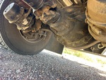 Underbody with Rear Drive Axle