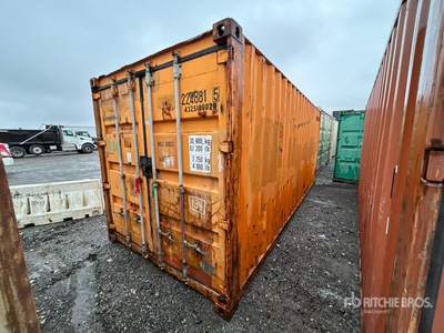 20 ft Standard Opslag container