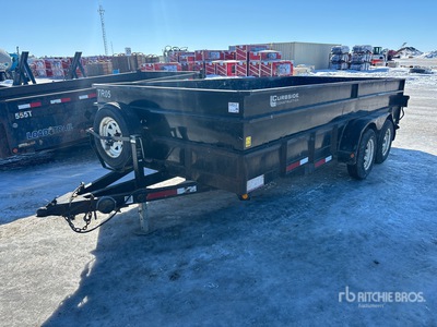 2008 Kargo Max 15 ft 10 in T/A Dump Utility Trailer