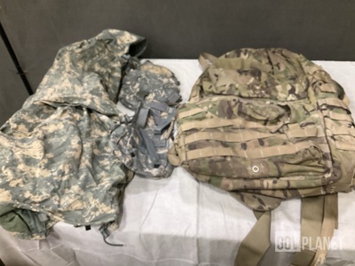 (2) Cold-Wet Parkas, (2) Rucksacks, (14) Canteen Pouches & Assorted Items